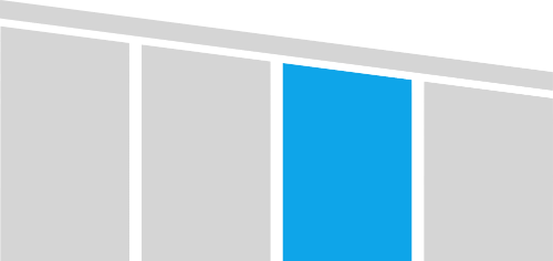 J & J Mini-Storage logo featuring a stylized storage unit with a blue roll-up door